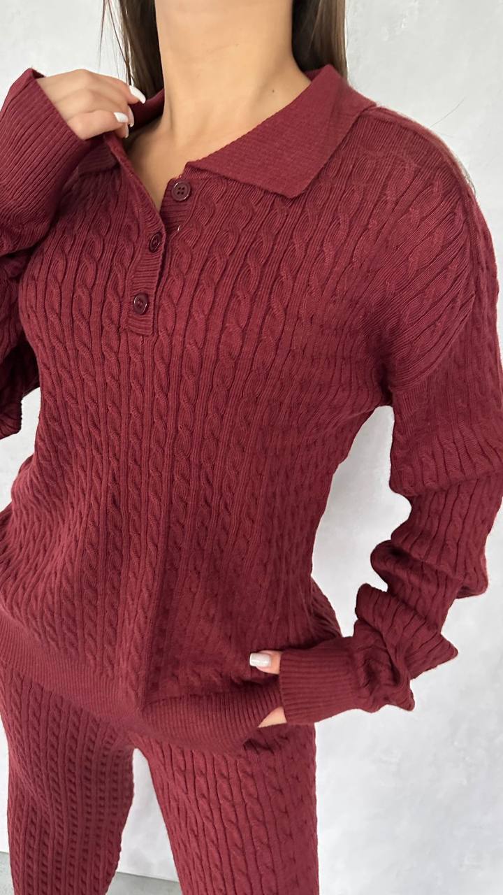 Knit close view